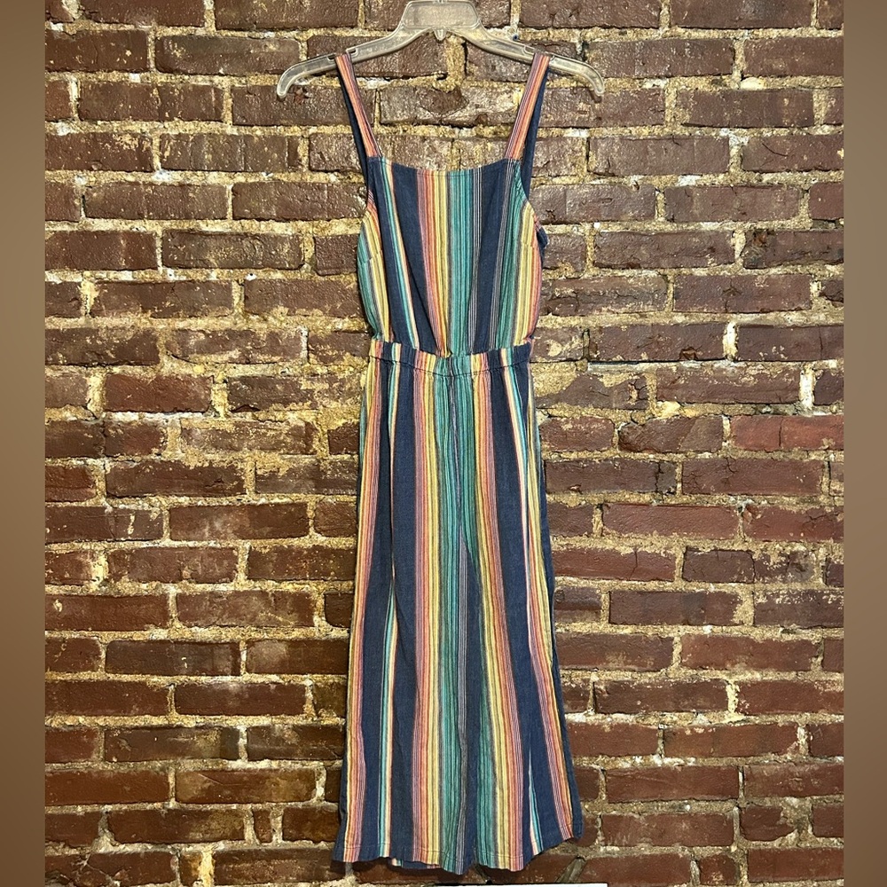 Thread Story Multicolored Sleeveless Spaghetti Strap Jumper Size M